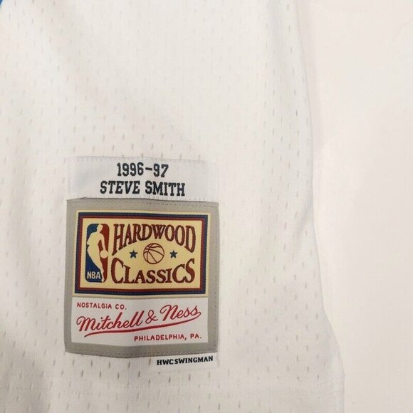Mitchell & Ness Reload 3.0 Steven Smith 1996-97 Swingman Jersey Mens Size Medium - Picture 6 of 9